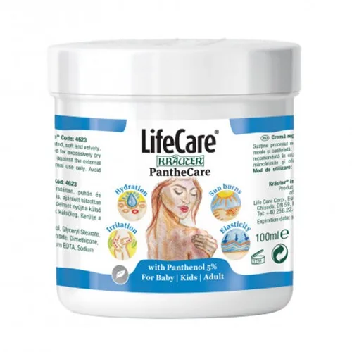 Crema Corp Regeneranta cu Pantenol 5% 100ml Life Care