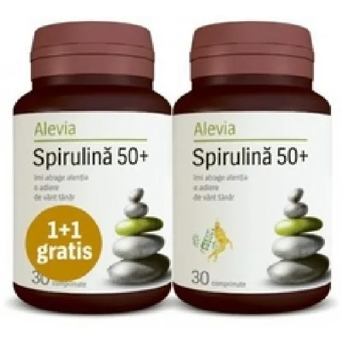 Spirulina 50+ 30+30cpr Alevia