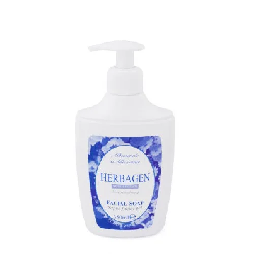 Sapun Lichid Facial cu Albastrele 350ml Herbagen