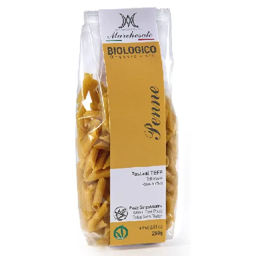 Penne din Teff Organic fara Gluten 250g Pasta Natura