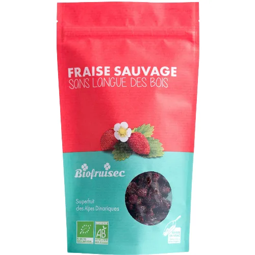 Capsuni Salbatice din Alpii Dinarici Eco 100g Biofruisec