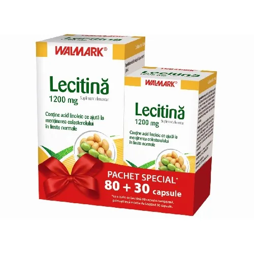 Lecitina 1200mg 80+30cps Walmark