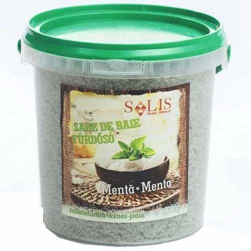 Sare de Baie cu Plante Medicinale, 1.5kg, Salislag
