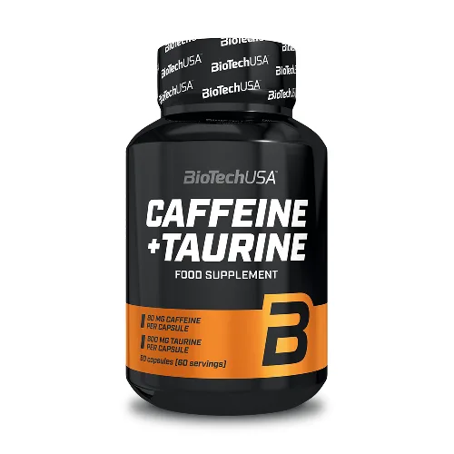 Caffeine & Taurine 60 cps Biotech USA