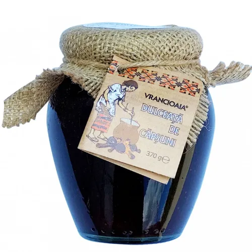 Dulceata Capsuni Eco 370g Vrancioaia