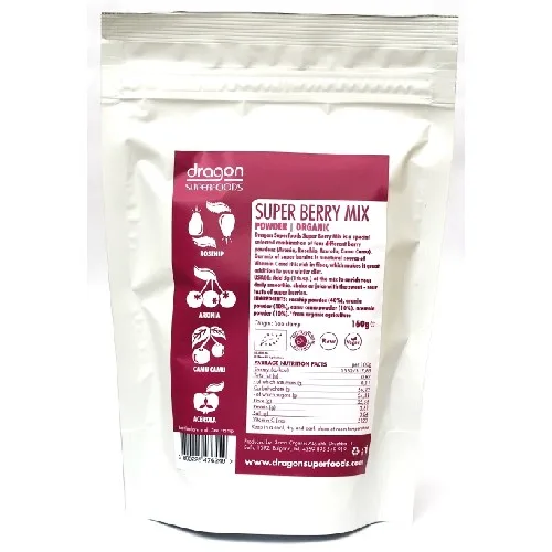 Super Berry Mix Raw Bio 160gr Dragon Superfoods