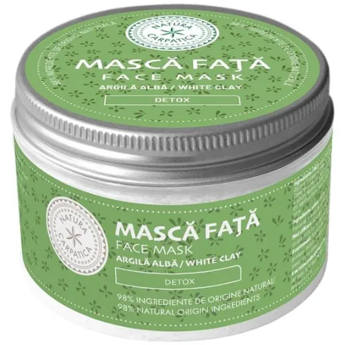 Masca de Fata Detox 150ml Natura Carpatica