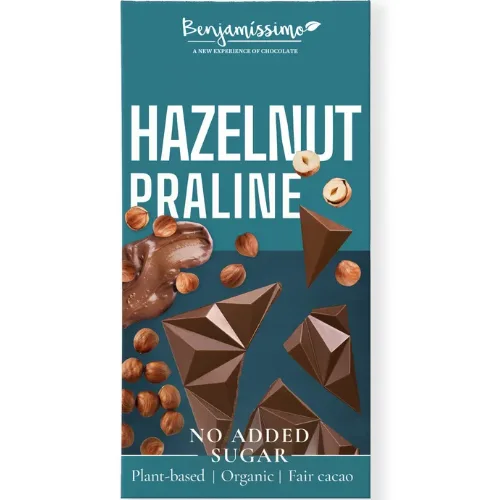 Ciocolata Piramida Praline fara Zahar Adaugat Eco 60gr Benjamissimo