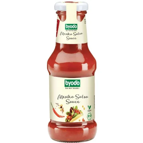 Mexico Salsa Eco Fara Gluten 250ml Byodo