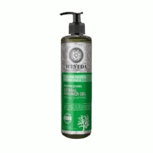 Gel de dus revigorant cu Muschi de piatra si Amla