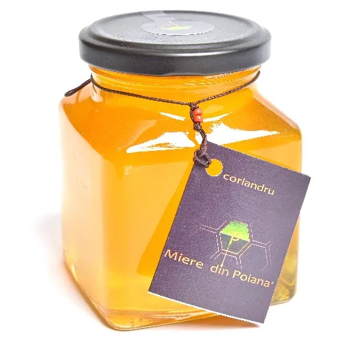 Miere de Coriandru Cruda 400gr Miere din Poiana