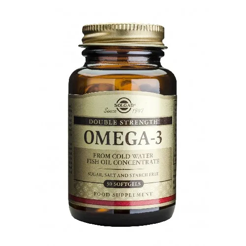 Omega 3 Double Strength (Dublu Concentrat) 30cps Solgar
