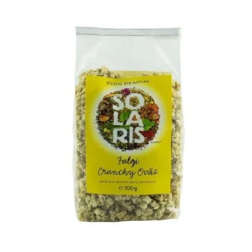 Fulgi Crunchy Ovaz 300gr Solaris