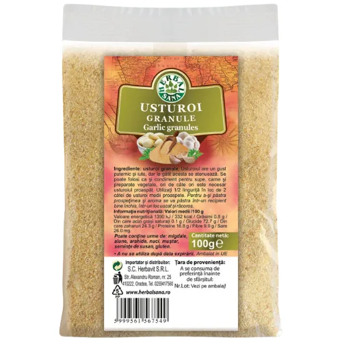 Usturoi Granule 100g, Herbavit