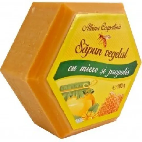 Sapun Vegetal cu Miere&Propolis 100gr Albina Carpatica