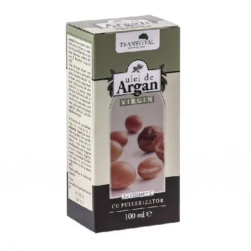 Ulei de Argan Virgin 100ml Transvital