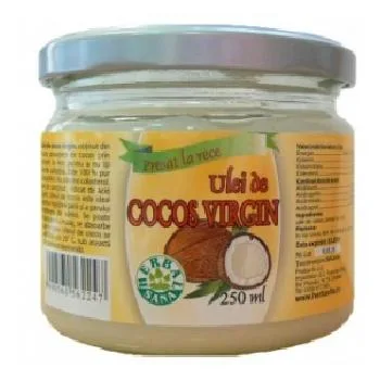 Ulei De Cocos Virgin 250ml Herbavit