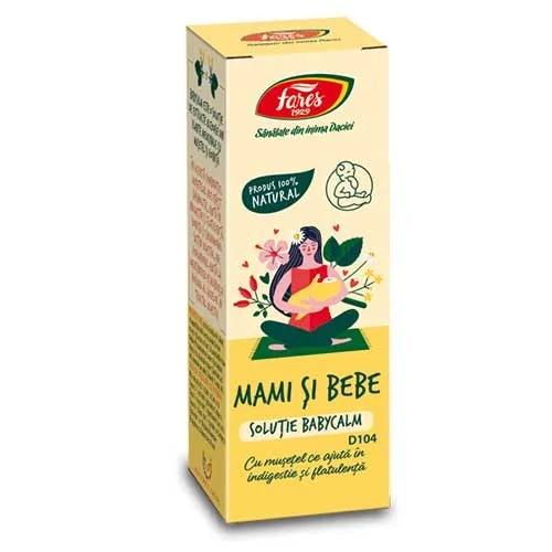 Babycalm Solutie Mami si Bebe 30ml Fares