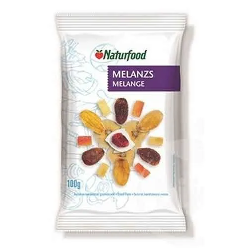 Melanzs Amestec de fructe Uscate, 100g, Naturfood 