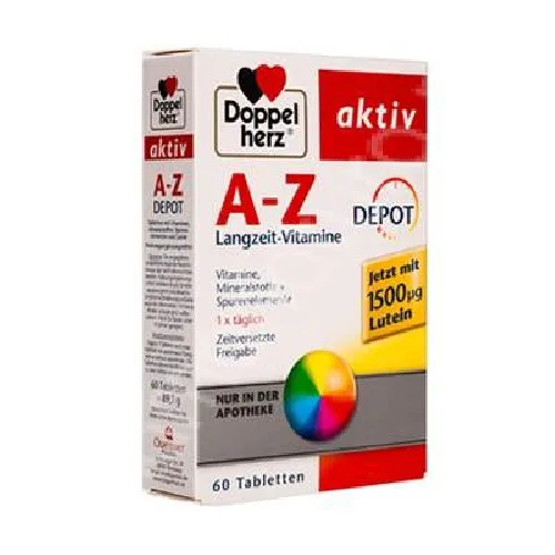 A-Z Depot cu Luteina, 60tab, Doppel Herz