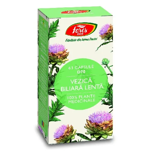 Vezica Biliara Lenta 60cps Fares