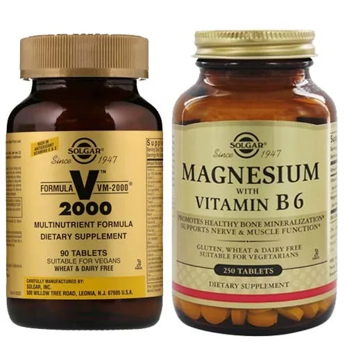 Pachet Formula VM2000 + Magnesium Vit B6, Solgar