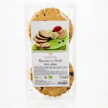 Biscuiti  Eco Musli Fara Zahar Longevita