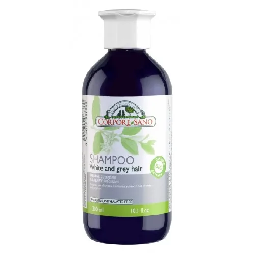 Sampon cu Henna pentru Par Alb si Grizonat 300ml Corpore Sano