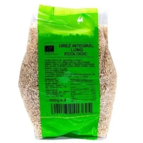 Orez integral lung, Bio, 500g, Driedfruits