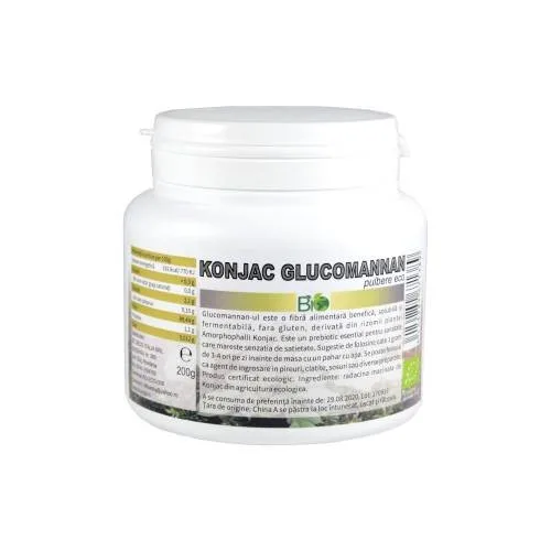 Konjac Glucomannan, 200g, Deco Italia