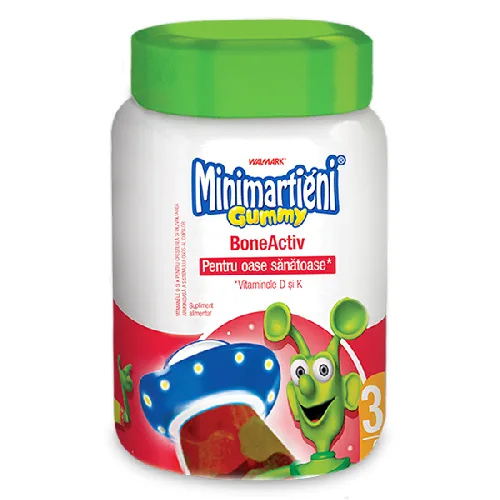 Minimartieni Bone Active Gummy 60jeleuri Walmark