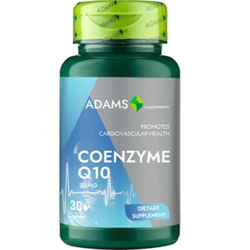 Coenzyme Q10 30mg, Adams Supplements, 30 capsule