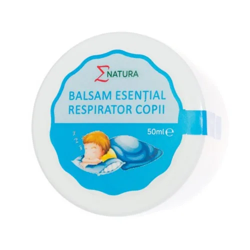 Balsam Esential Respirator Copii, 50ml, Enatura