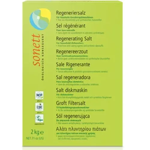 Sare Regeneranta Ecologica pentru Masina de Spalat Vase 2kg Sone