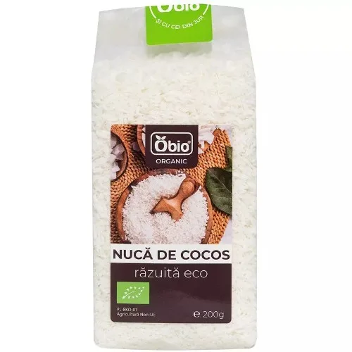 Nuca de Cocos razuita, Bio, 200g, Obio
