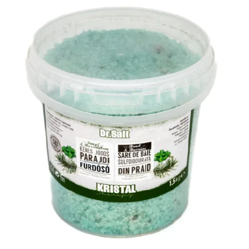 Sare de Baie Praid Sulfoiodurata (diferite arome) 1.5kg Salislag