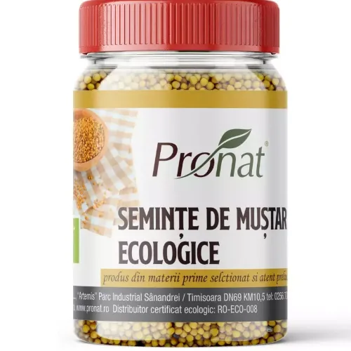 Seminte de Mustar Ecologic 180g Pronat