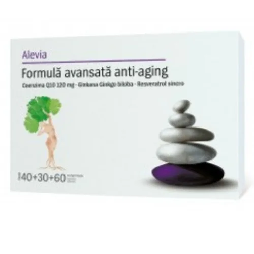 Formula Avansata Anti-aging 40+30+60 cpr Alevia