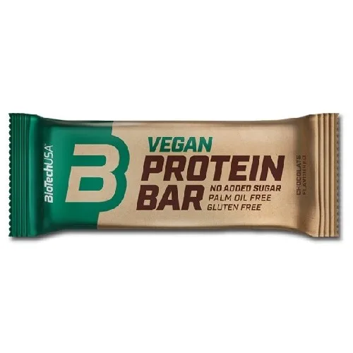 Vegan Bar Chocolate, 50gr, Biotech USA
