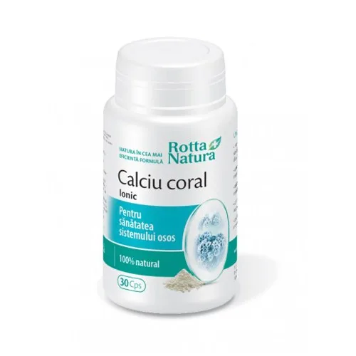 Calciu Coral Ionic 90cps Rotta Natura