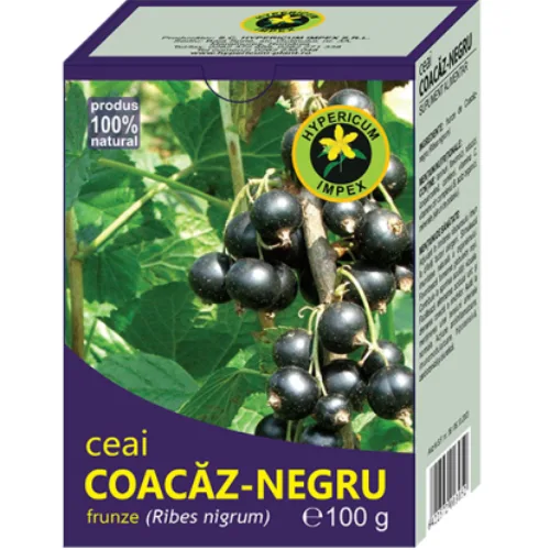 Ceai Coacaze Negre Frunze 100gr Hypericum