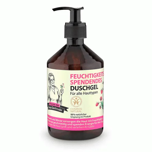Gel de dus hidratant bio 500ml Oma Gertrude