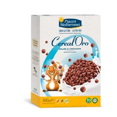 Palline Cereale Ciocolata fara Gluten 300g Piaceri Mediterranei