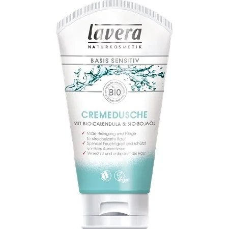 Crema de Dus cu Galbenele si Ulei de Soia 200ml Lavera