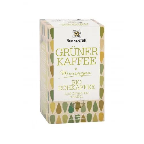 Cafea Verde raw Eco 18plicuri Sonnentor