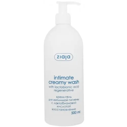 Gel cremos pentru igiena intima cu Acid Lactobionic/Regenerativ, 500ml, Ziaja