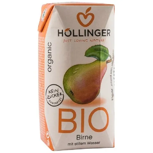 Suc De Pere cu pai, 200ml, Hollinger