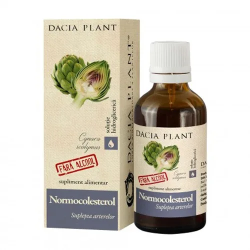 Tinctura Normocolesterol Fara Alcool Dacia Plant
