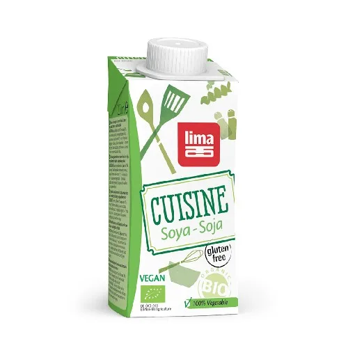 Crema (smantana) de Soia Bio 200ml Lima