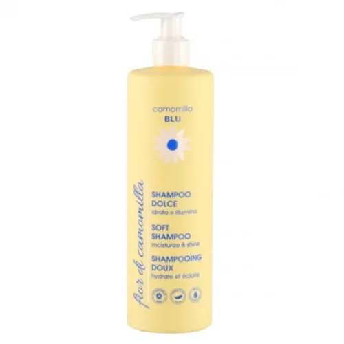 Sampon pentru hidratare si stralucire, Fior di Camomilla, 500ml, Camomilla Blu